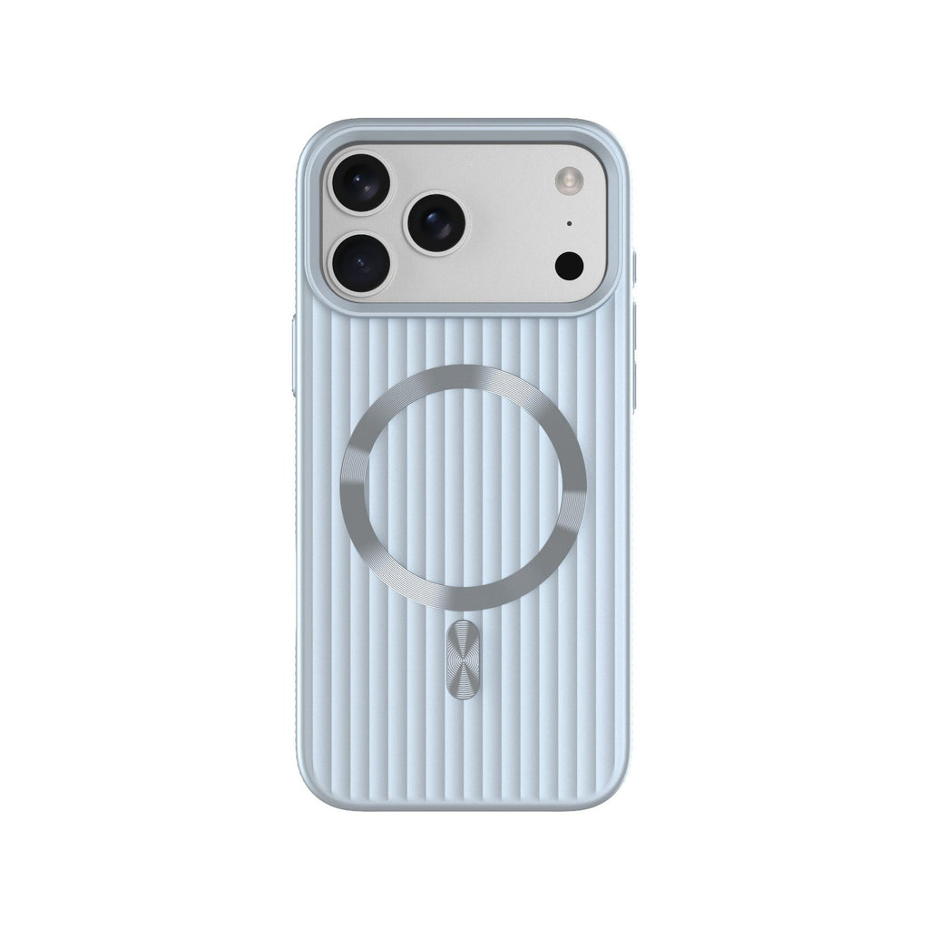 ASLI Corrugared Ridge Premium Metalic Case With Enhanced Camera Protection Case For iPhone 17 Pro Max