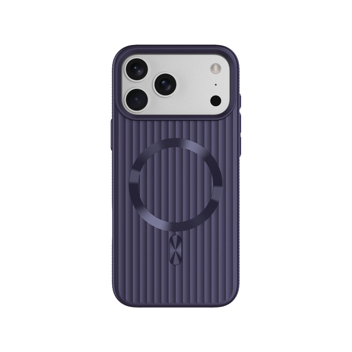 ASLI Corrugared Ridge Premium Metalic Case With Enhanced Camera Protection Case For iPhone 17 Pro