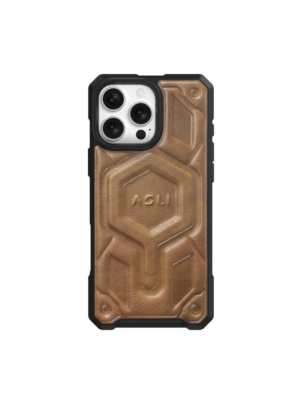 ASLI Leather Hybrid Premium Leather Case With Drop Protection And Heat Dissipation Case For 16 Pro