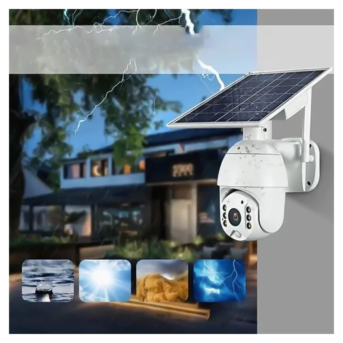 Hd Outdoor Solar Smart Security Camera