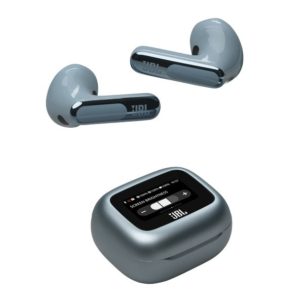 JBL Live Flex 3 True Wireless Earbuds With Display | Blue