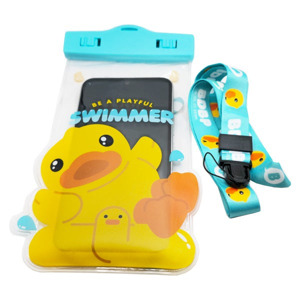 BDUCK Waterproof Phone Bag Rainproof Diving Swimming Sealed Phone Case | Blue