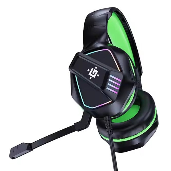 Defender Gaming HeadPhones With 3.5mm Jack | Black Green