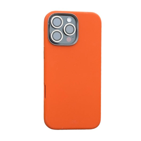 LZEL iPhone 16 Pro PrimeShield Silicone Case | Dark Orange