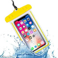 BDUCK Waterproof Phone Bag Rainproof Diving Swimming Sealed Phone Case | Yellow