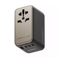 Momax 1-World 120W GaN 4-Port + AC Travel Adapter Black