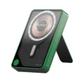 Momax 1-Power X Pro Magnetic Wireless Power Bank 5000mAh With Built-In USB-C Cable | Green