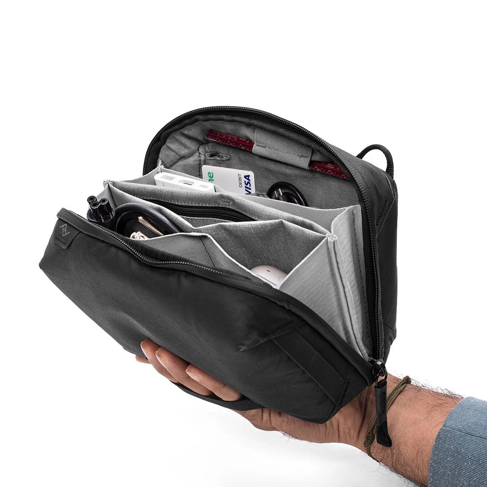 Asli Global X-Pouch With Strap | Black
