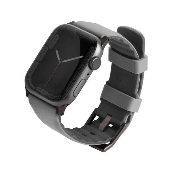 Uniq Linus Airosoft Silicone Apple Watch Strap 41/40/38mm | Chalk Grey