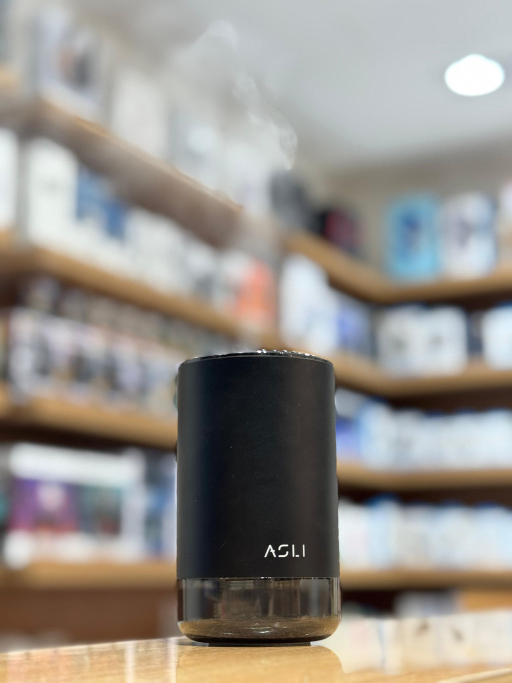 Asli Global Scentronix AI Smart Car Aromatherapy Diffuser with Nano Atomization | Black