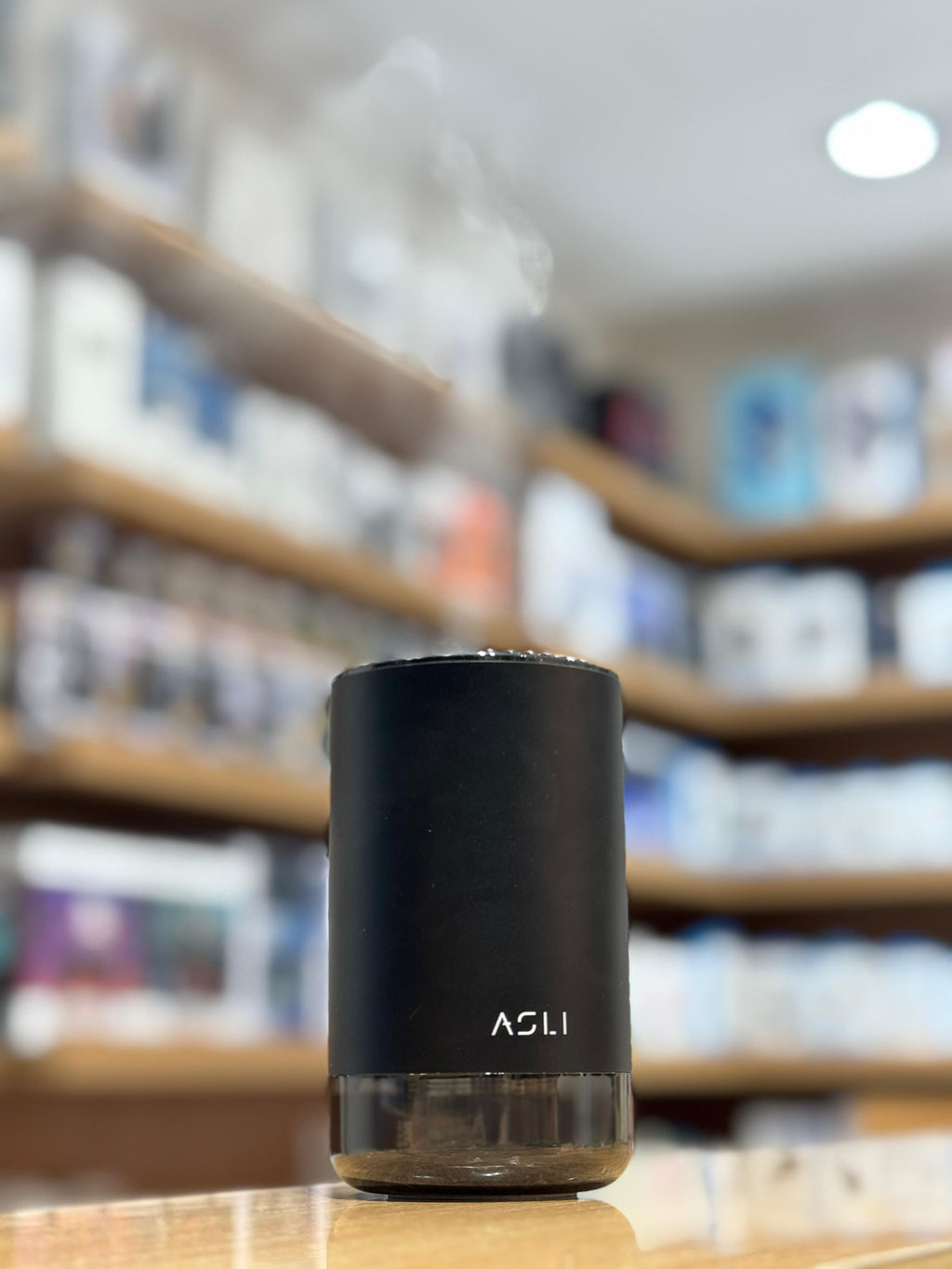 Asli Global Scentronix AI Smart Car Aromatherapy Diffuser with Nano Atomization | Black