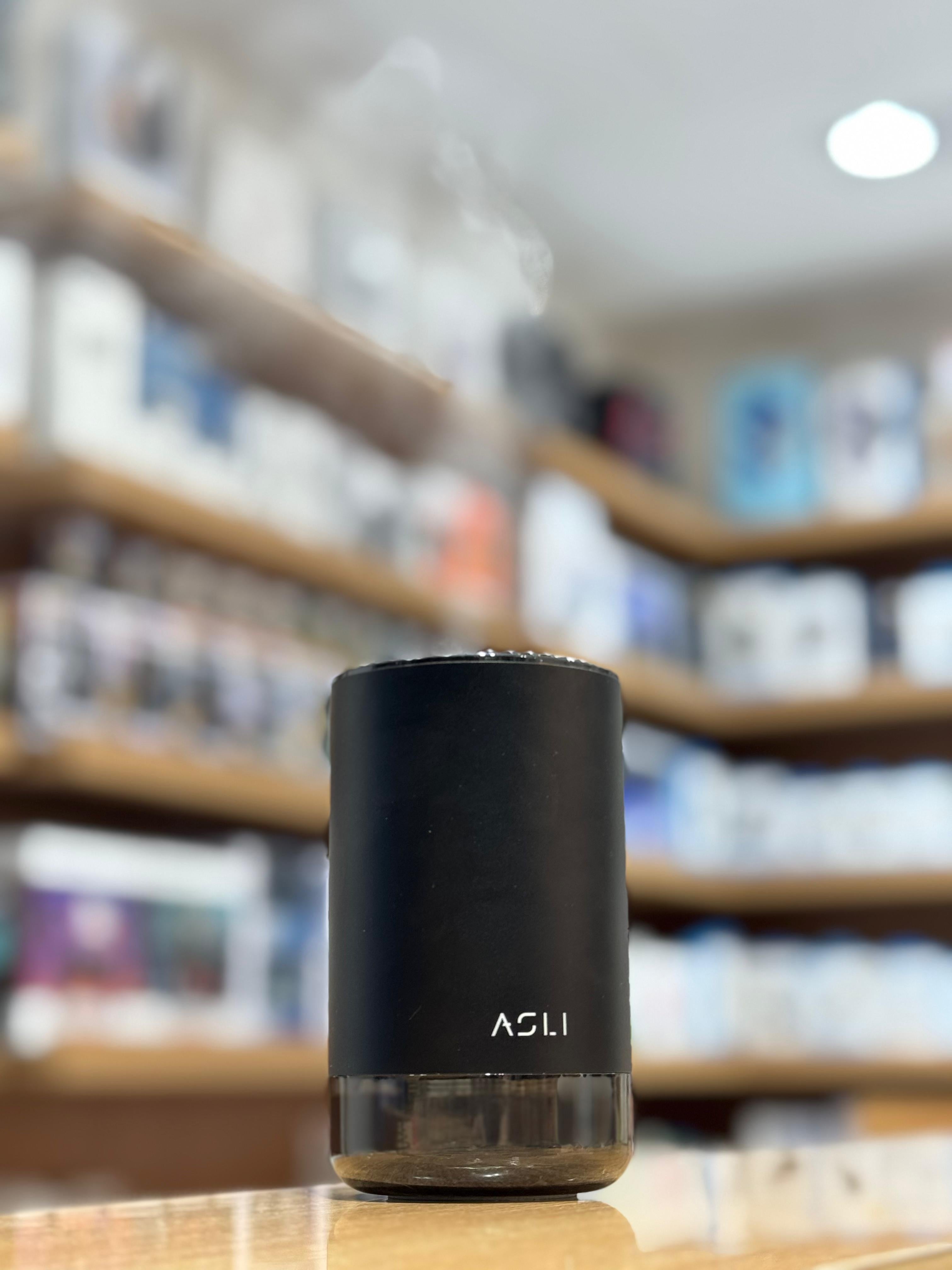Asli Global Scentronix AI Smart Car Aromatherapy Diffuser with Nano Atomization | Black