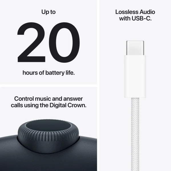 AirPods Max 2 Wireless ANC Headphones + Bundle Offer | Midnight