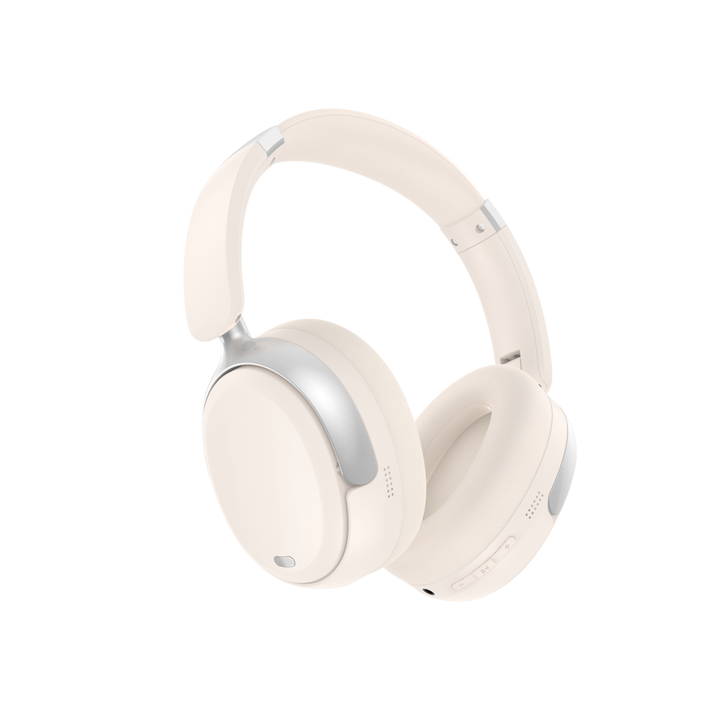 LZEL Sonique Pulse Wireless Stereo Headphones | White