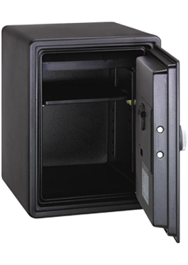 Eagle Safe Compact Size Fire Resistant Safe 60Kg | Black