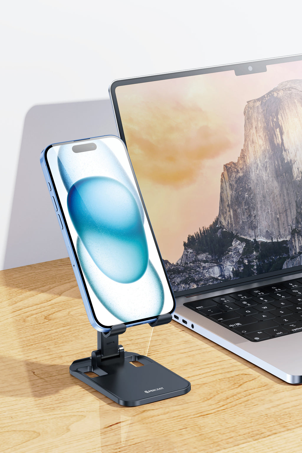 90 Percent Flexistand Series Foldable Universal Phone Stand | Black