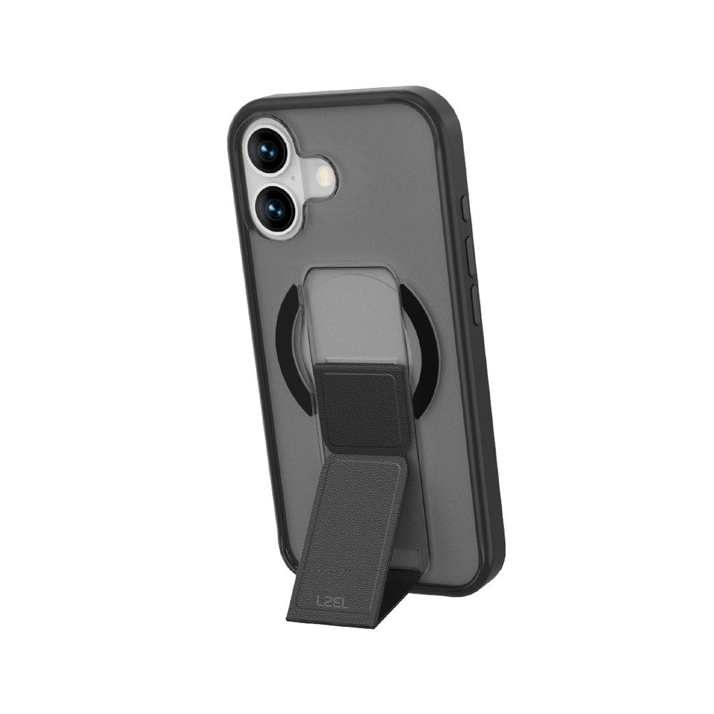 LZEL Magsynto Strap Case for iPhone 17 | Black