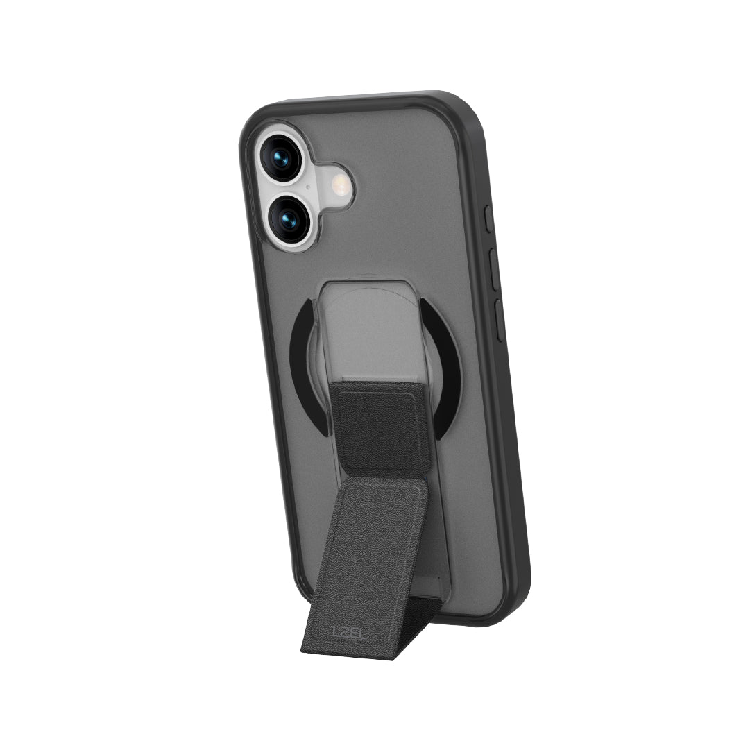 LZEL Magsynto Strap Case for iPhone 17 | Black