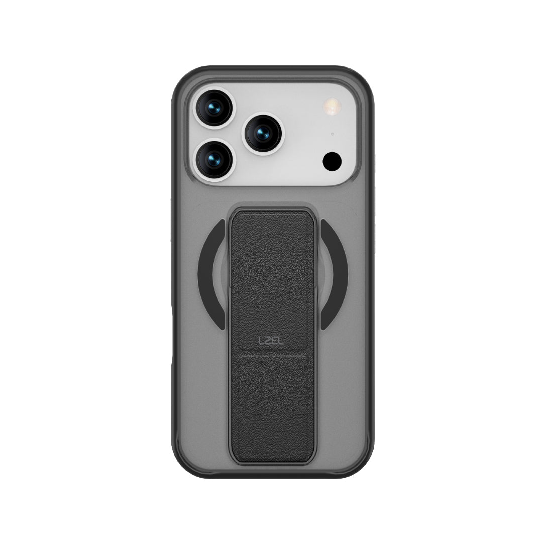 LZEL Magsynto Strap Case for iPhone 17 Pro Max | Black