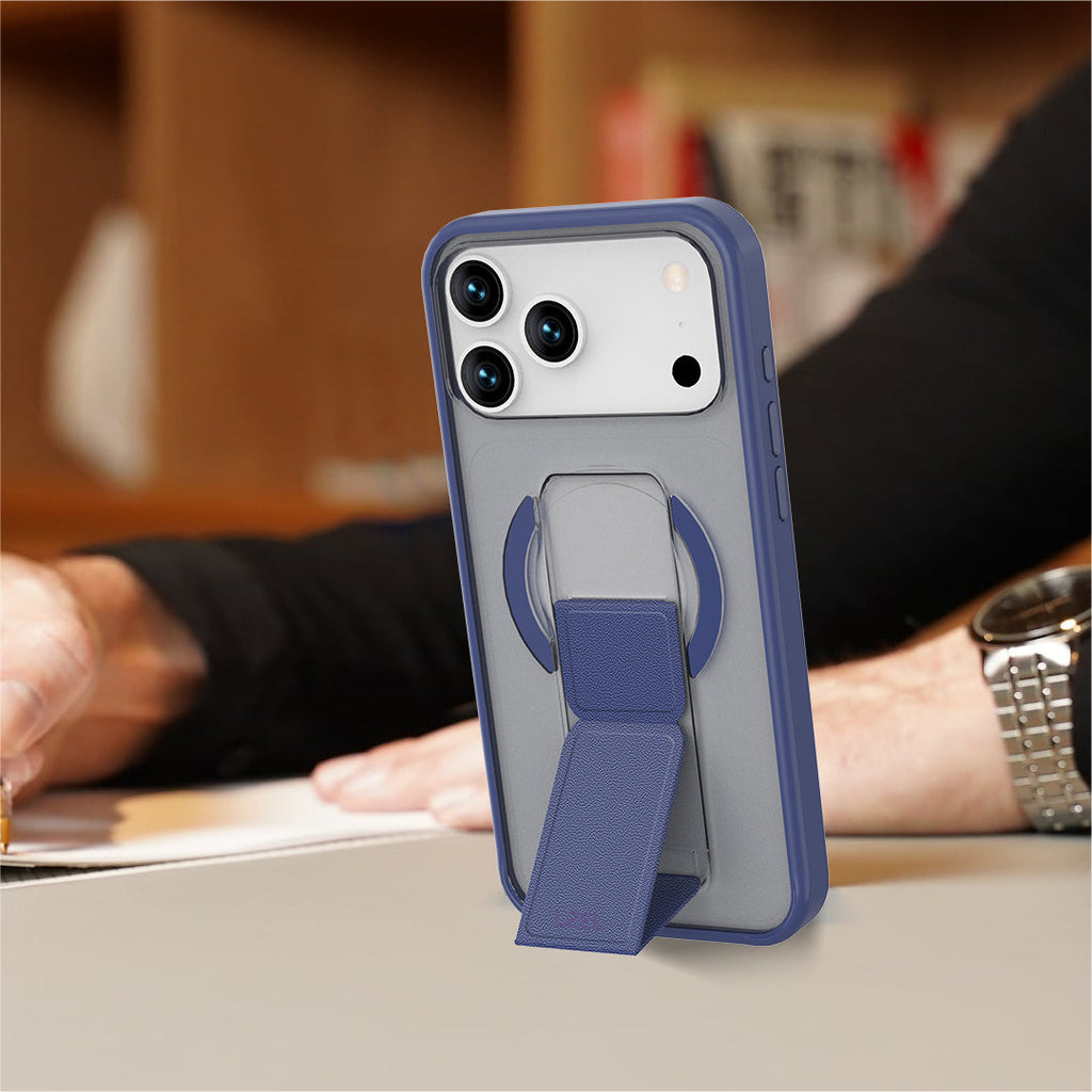 LZEL Magsynto Strap Case for iPhone 17 Pro Max | Mood Indigo