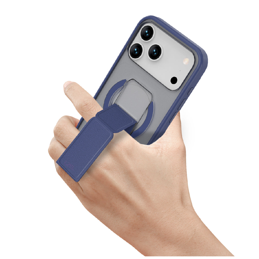 LZEL Magsynto Strap Case for iPhone 17 Pro Max | Mood Indigo