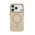 LZEL Magkryden Slim Case for iPhone 17 Pro Max | Crystal Clear + Titanium Copper