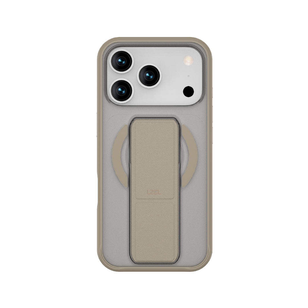 LZEL Magsynto Strap Case for iPhone 17 Pro Max | Titanium