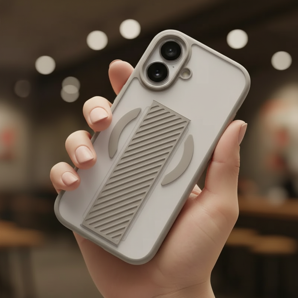 LZEL MagMatte Band Case for iPhone 17 | Titanium