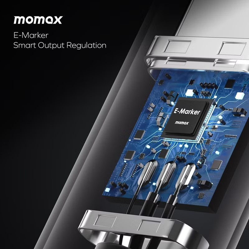 Momax Elite 240W USB-C USB 4 40Gbps.cable 1m | Black