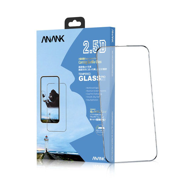 Anank iPhone 14 Plus Glass 2.5D Corning Gorilla Glass Protection