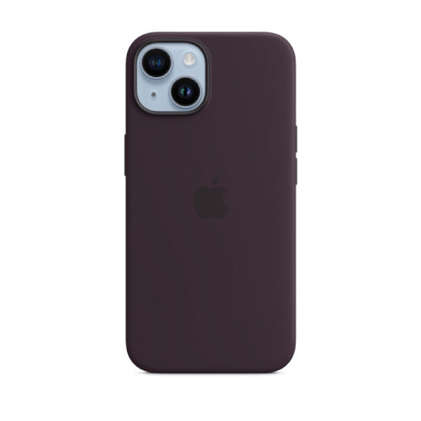 Apple iPhone 14 Plus Silicone Magsafe Case | Elderberry