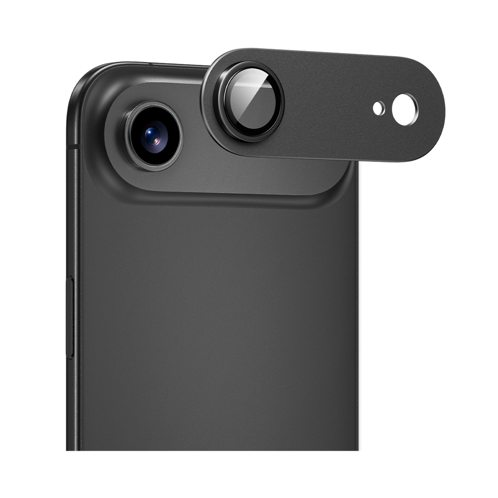 LZEL Metal Tempered Glass Camera For Iphone Air | Light Black