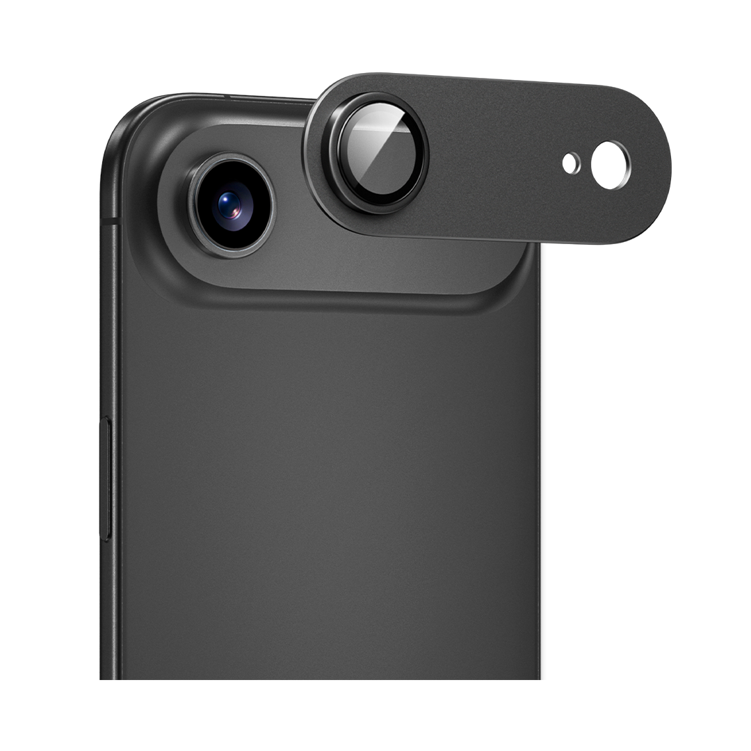 LZEL Metal Tempered Glass Camera For Iphone Air | Light Black