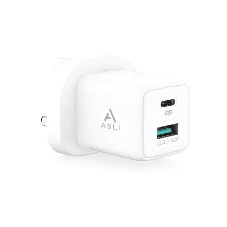 Asli Global 30W Fast Home Charger with PD & QC3.0 Ports