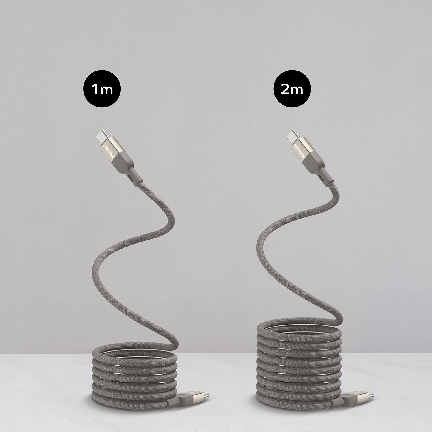 Momax Mag Link USB-C to USB-C 100W Magnetic Cable (1m) | White