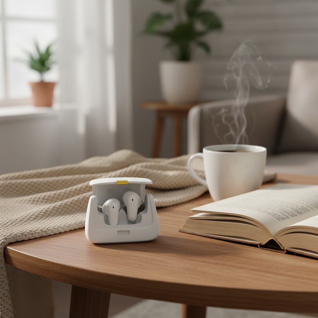 Asli Global Audiobag Echo Unique Handbag Styling TWS Bluetooth Earbuds |White