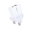 90 Percent THUNDERNEO Volt – 20W Dual-Port USB Wall Charger | White