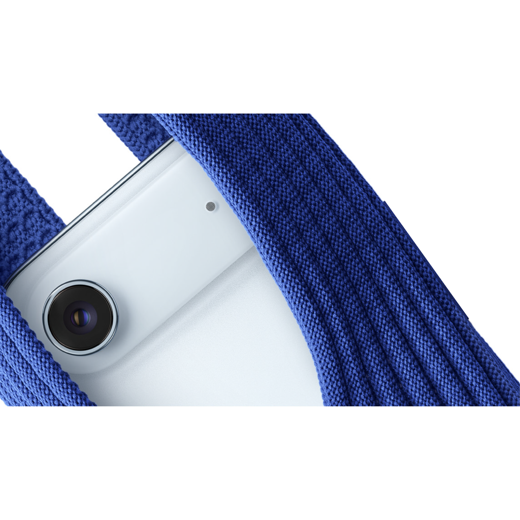 Phone Pocket with Strap â€“ Stretch Knit Wearable iPhone Holder 80 cm | Sapphire