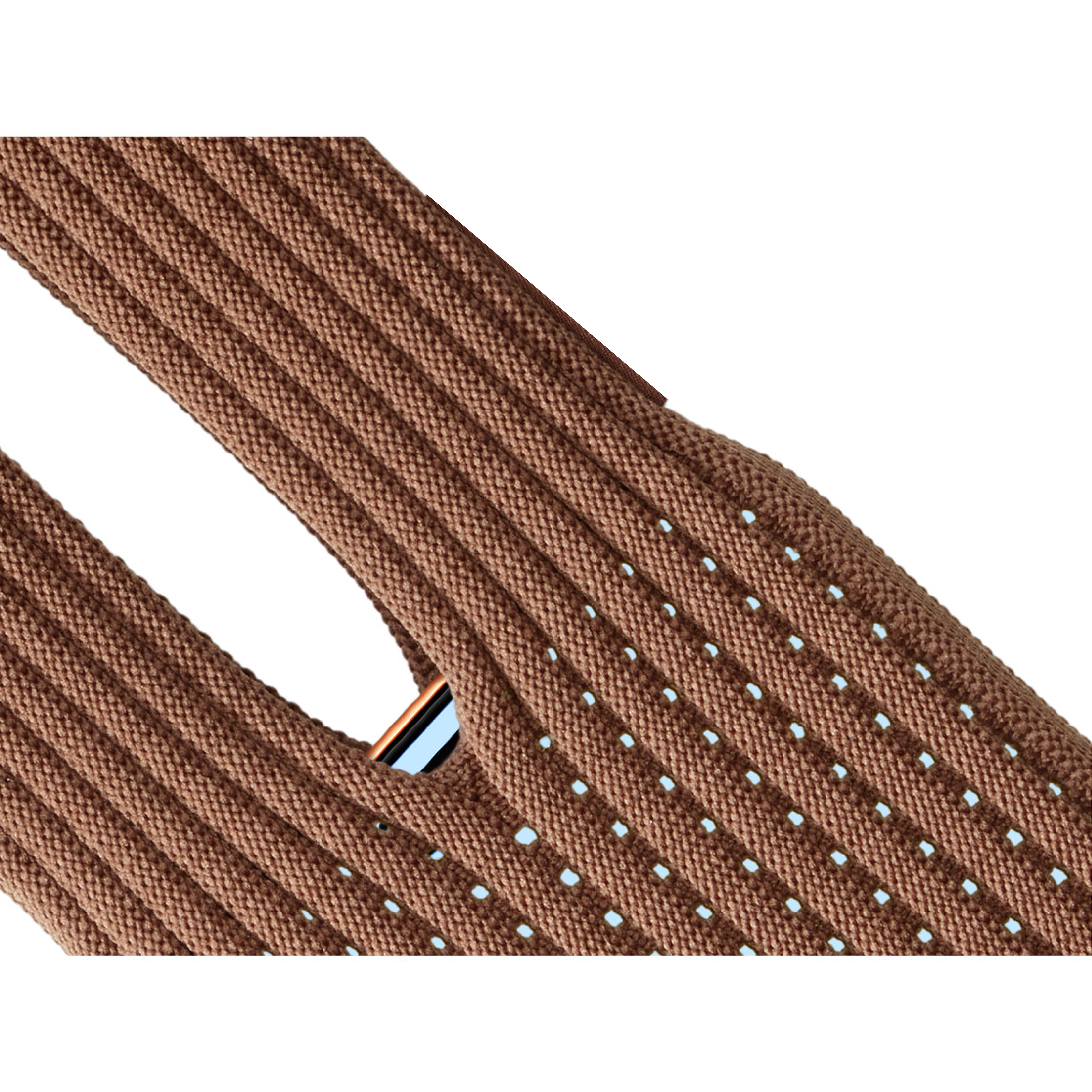 Phone Pocket with Strap â€“ Stretch Knit Wearable iPhone Holder 80 cm | Cinnamon