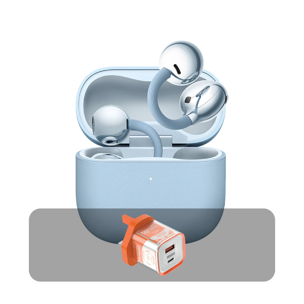 Huawei FreeClip 2 Wireless Earbuds  Bundle Offer | Blue