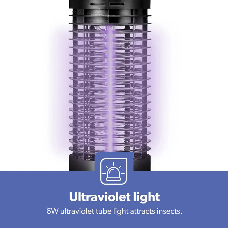 Geepas Electric Insect Killer 6W | UV Mosquito & Fly Trap, Chemical-Free & Safe