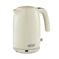 Geepas 1.7L Electric Jug Kettle â€“ 360Â° Rotation, Auto Shut-Off, Removable Filter, Cream
