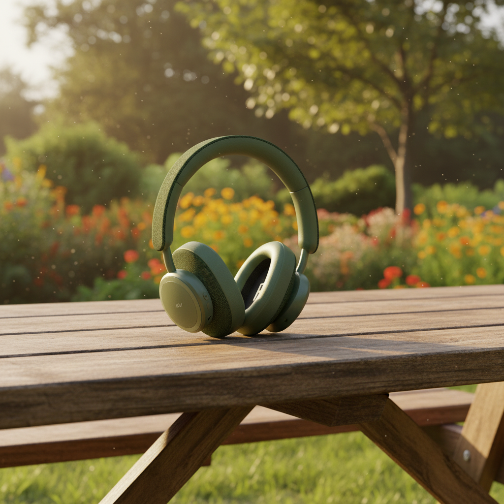 Asli Global Echo Max Ultimate Sound Over-Ear Wireless Headphones | Green