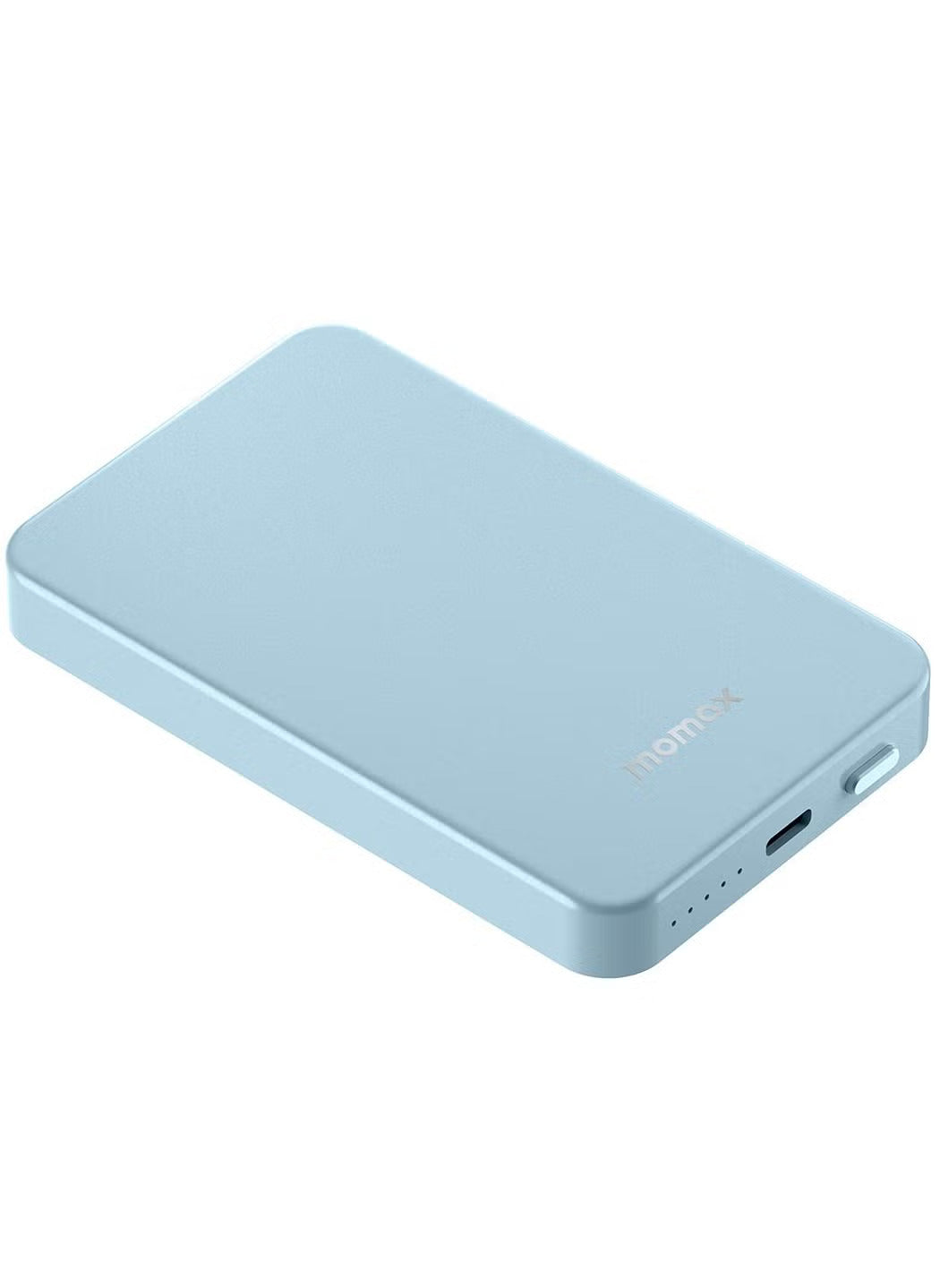 Momax Q.Mag Power 6 5000mAh Magnetic Wireless Battery Pack | Blue