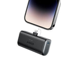 Anker 5000mAh 12W Power Bank with Built-In MFi-Certified Foldable Lightning Connector | Black