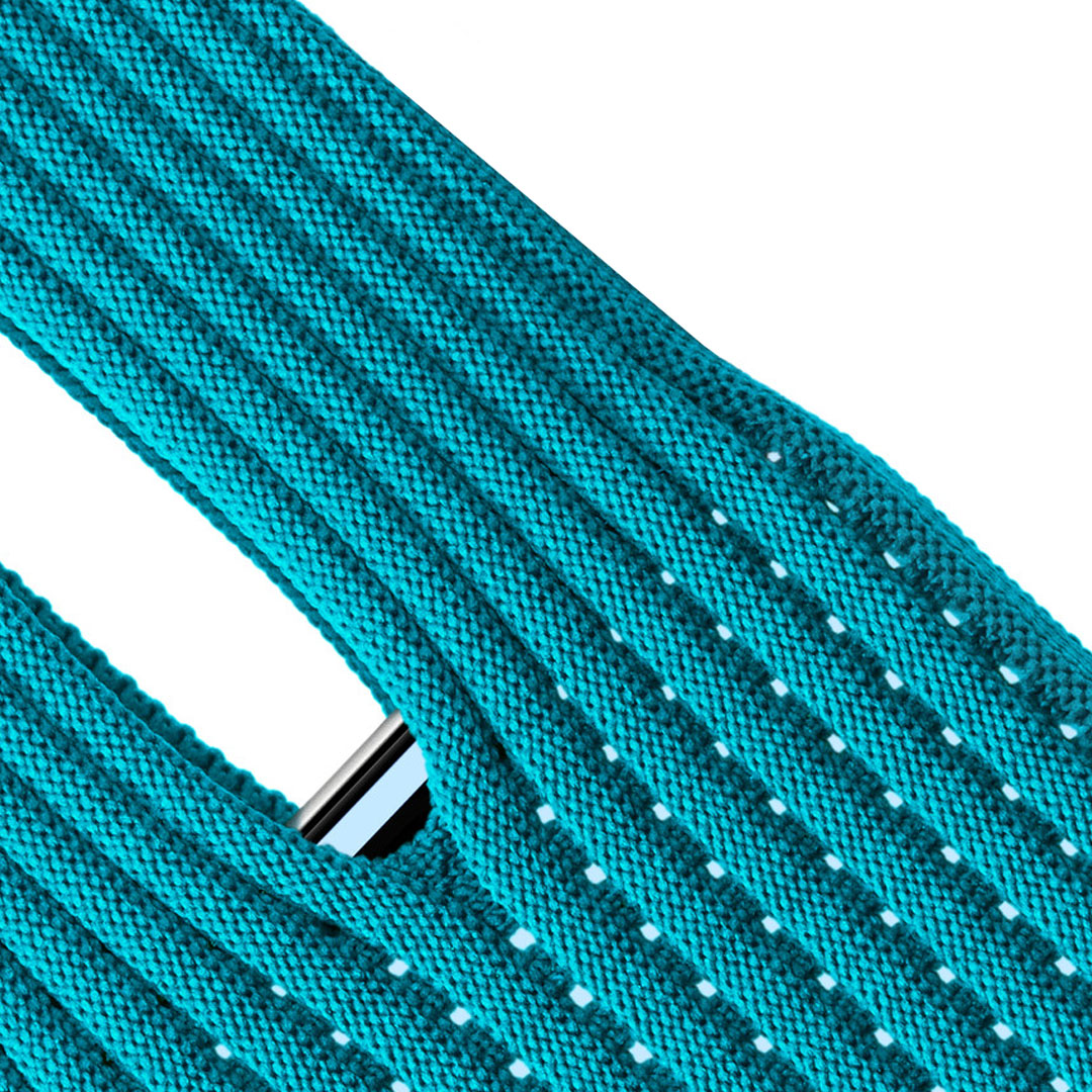 Phone Pocket with Strap â€“ Stretch Knit Wearable iPhone Holder 40 cm | Peacock