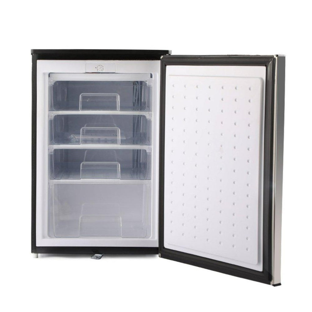 Wansa Upright Freezer 102L Stainless Steel â?? Compact & Efficient