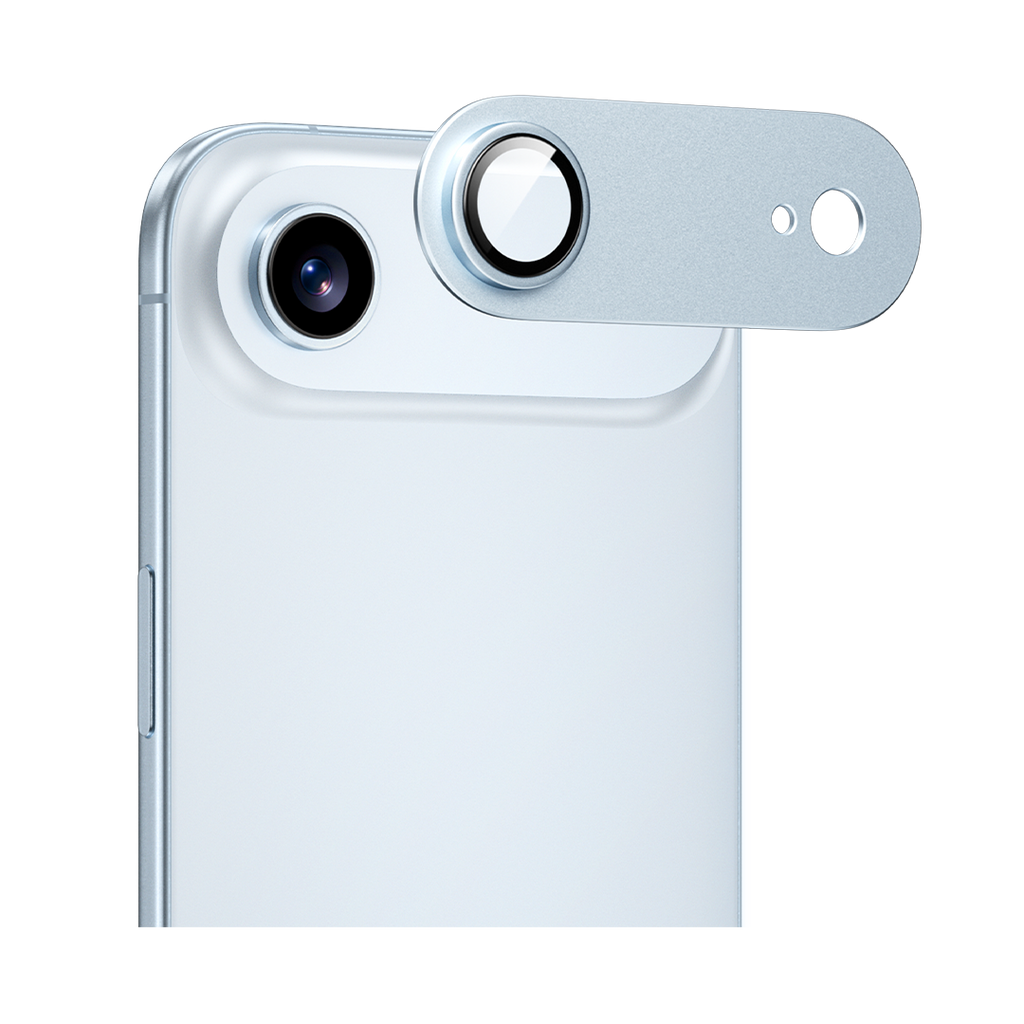 LZEL Metal Tempered Glass Camera For Iphone Air | Light  Blue