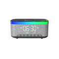 LZEL SonicGlow Wake Multifunctional Speaker â€“ Alarm Clock & Wireless Charging Dock