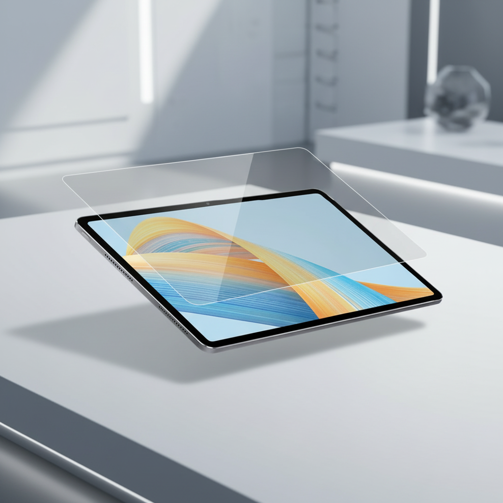 Asli Global E-Touch Shield Premium Glass With Applicator for iPad 9 (10.2") | Clear